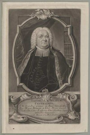 Bildnis des Iacob Wilhelm Feverlinvs