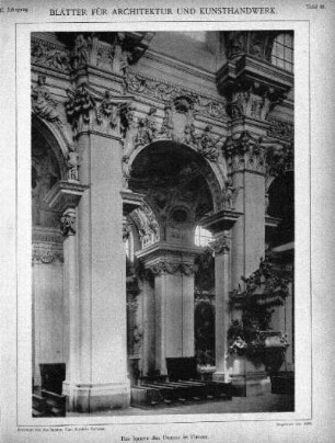 Tafel 68: Das Innere des Domes in Passau