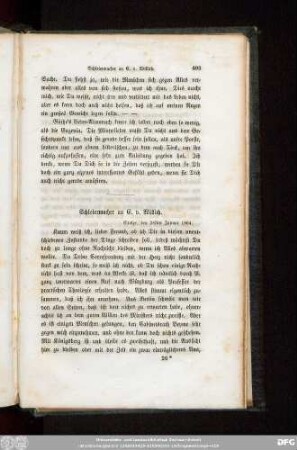 Schleiermacher an E. v. Willich. Stolpe, den 28sten Januar 1804.