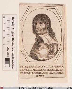 Bildnis Georg Christoph von Taubadel (Taupadel)