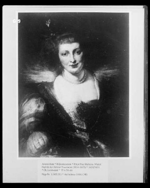 Porträt der Helene Fourment (1614-1673)