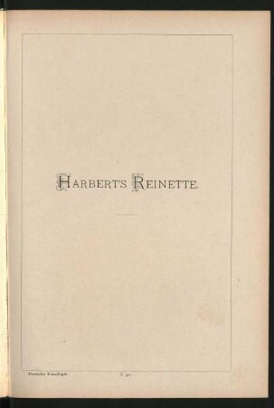 I. 37. Harbert's Reinette
