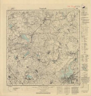 1830 (alte Nr.: 500) Neustadt (In Holstein), Meßtischblatt (4cm - Karte)