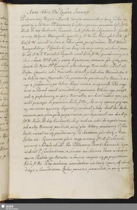 [Wiadomości i kopie listów ... January 1673]