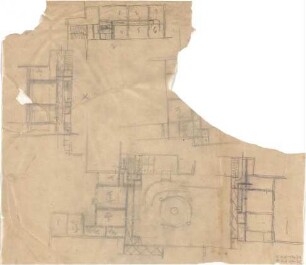 Hildebrand, Adolf von; Haus Schlederloh - Grundrisse