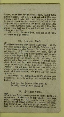 23. Die gute Magd