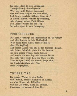 Trüber Tag