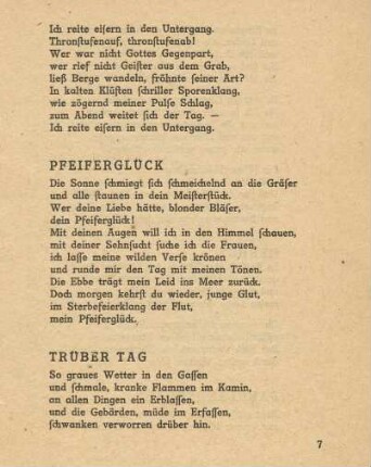 Trüber Tag
