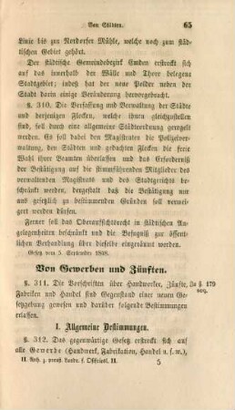 Von Gewerben und Zünften