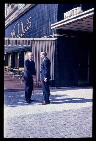 mit Werner Bergengruen 19.9.56.