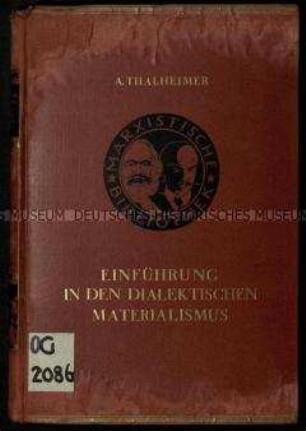 Vorträge über den dialektischen Materialismus