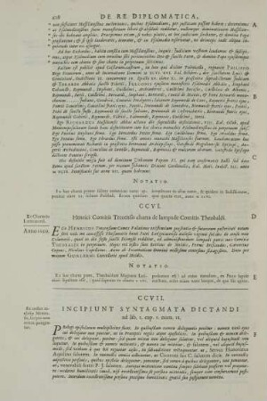 CCVI. Henrici Comitis Trecensis charta de lampade Comitis Theobaldi.
