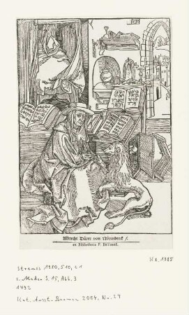 Heiliger Hieronymus in der Studierstube