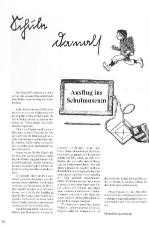 Ausflug ins Schulmuseum