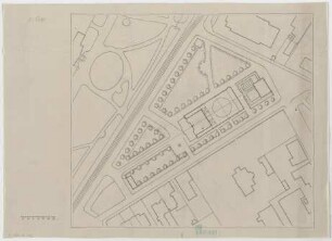Fischer, Theodor; Nürnberg; Reformations - Gedächtniskirche - Lageplan