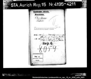 Der dem Bäckergesellen Ubbo Heermann Marienhoff aus Berumerfehn gestattete Kramhandel in Menstede