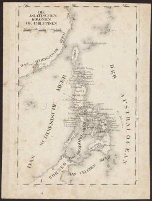 Die Asiatischen Kolonien. Die Philippinen
