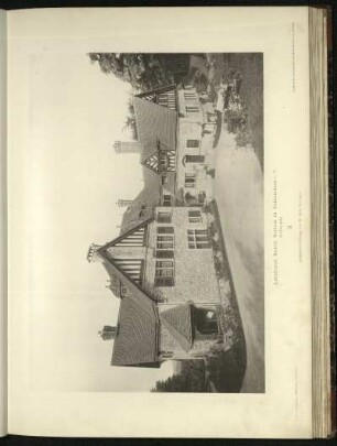 Tafel 9. Hof-Fassade.
