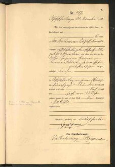 Standesamtsbuch der Stadt Aschaffenburg: Geburten 365/1900 - 184/1901