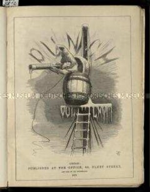 Satirische Zeitschrift. Punch oder The London Charivari. 68. Vol. 1875