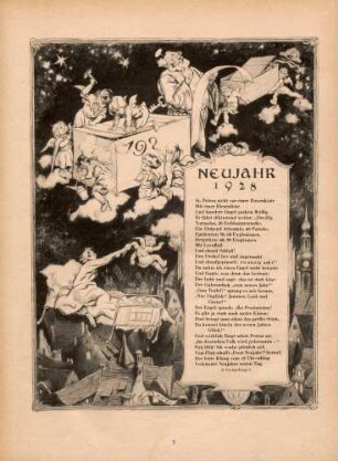 "Neujahr 1928"