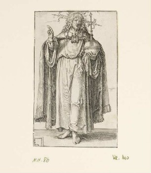 Christus, Blatt 1 der Folge "Christus, Paulus und die zwölf Apostel"