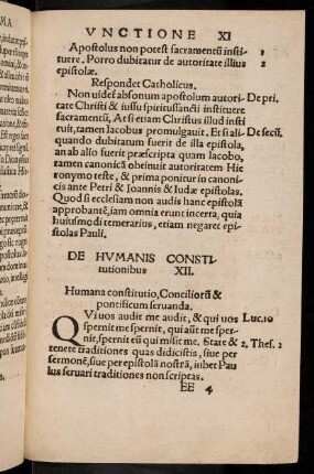 EE4r-FF1v, De Humanis Constitutionibus. XII. - De Festis et Ieiuniis. XIII.