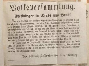 Volksversammlung.