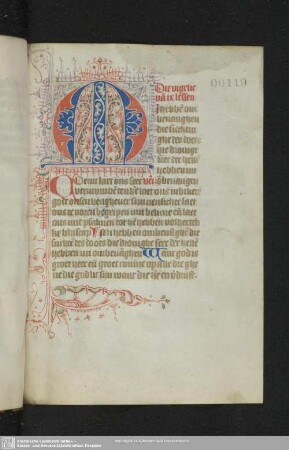 119r-146v: Totenoffizium (Vigiliae defunctorum, übersetzt von Geert Groote)
