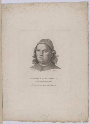 Bildnis des Pietro Perugino