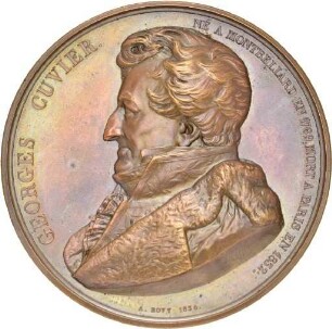 Medaille auf den Tod Georges Cuvier