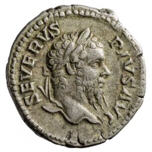 Münze, Denar, 209 n. Chr.