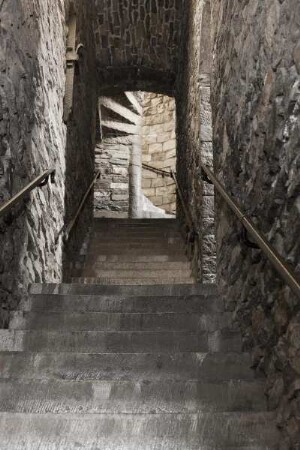 Gravensteen — Treppenaufgang