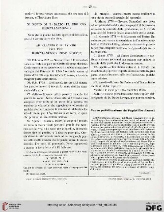 Nuova pubblicazione de' Papiri Ercolanesi