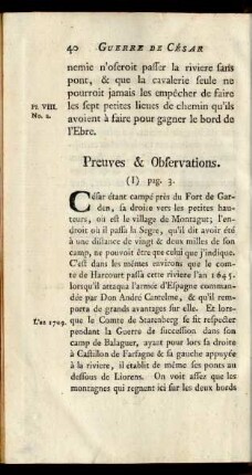 Preuves & Observations