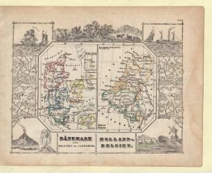 Dänemark nebst Holstein und Lauenburg [und] Holland u. Belgien