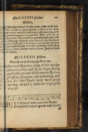 Der LXXXII. Psalm.