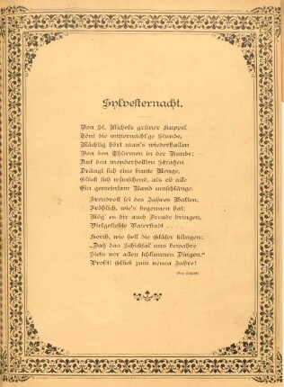 Sylvesternacht.