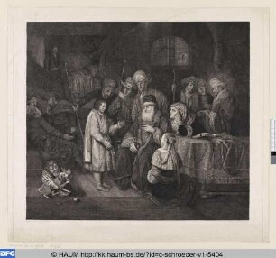 Joseph deutet seinem Vater die Träume