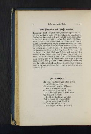Die Nachahmer.