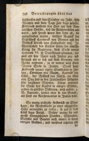 748-759, So wenig vielleicht Friderich im Sinne hatte, die ...