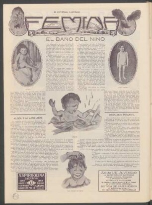Féminas : El baño del niño