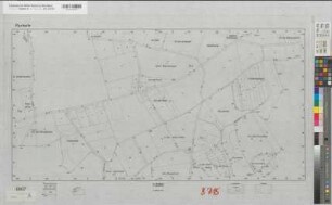 Billmerich (Unna), Umlegung Billmerich, Rahmenkarte 0807 Flur 1;4;6