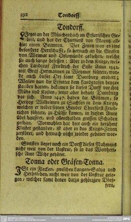 Tonna oder Gräfen-Tonna