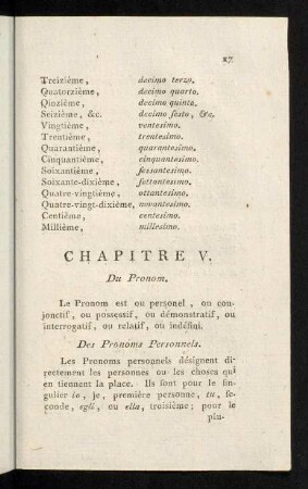 27-40, Chapitre V.