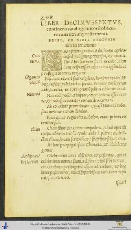 Liber Decimussextus – Liber Vicesimusprimus