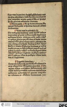 Repetitio introitus.