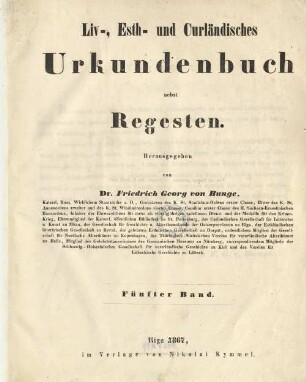 Liv-, est- und kurländisches Urkundenbuch : nebst Regesten, [1. Abteilung]. 1414-1423