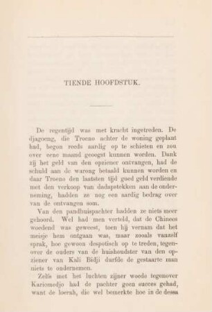 Tiende hoofdstuk