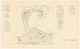 Garten H. Fonk, Ebersteinburg: Terrasse mit Staudenbepflanzung 1:50